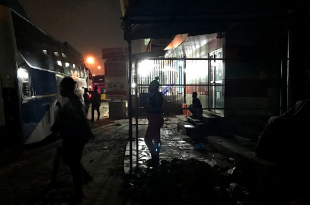 Waiting for customers on the streets of Kumasi